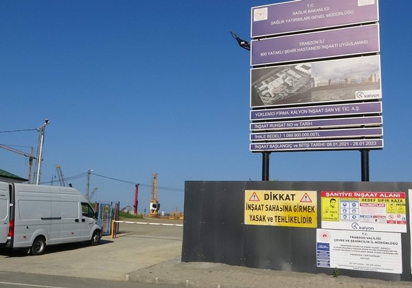 Trabzon Şehir Hastanesi'nde son durum! Fore kazık çalışmaları sürüyor 5