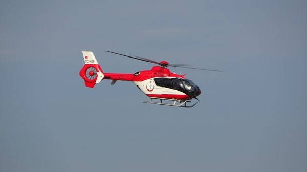 Trabzon'da Hava 61 hastaları yetiştirmek için uçuruyor 4