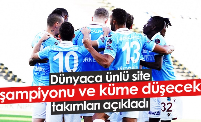 Euro Club Index Süper Lig şampiyonunu ve küme düşecekleri açıkladı 1