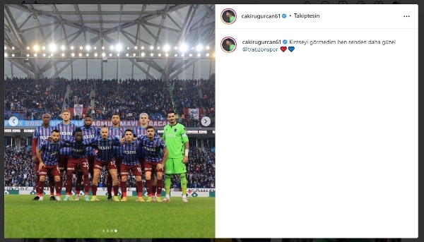 Trabzonsporlu futbolcuların galibiyet paylaşımları 7