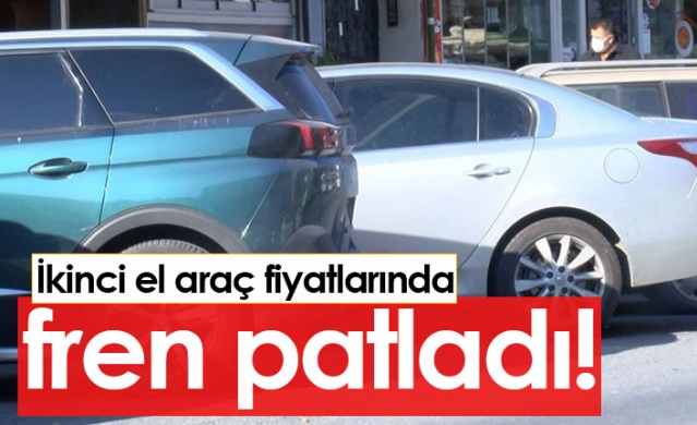İkinci el araç fiyatlarında fren patladı! 1