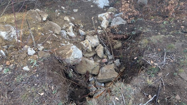 Gümüşhane'de 'Güneş Tapınağı’ kaçak kazıda ortaya çıktı. 6