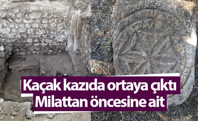 Gümüşhane'de 'Güneş Tapınağı’ kaçak kazıda ortaya çıktı. 1