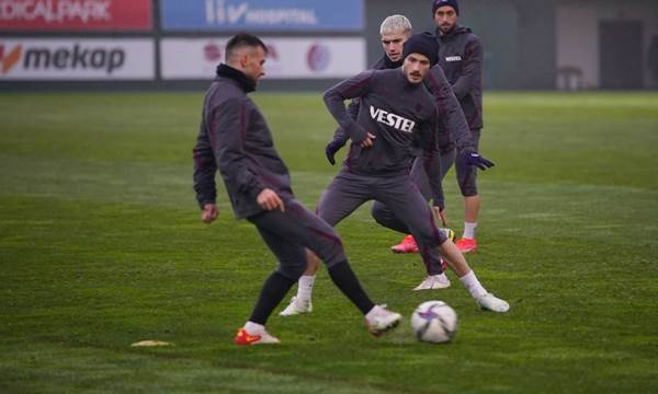 Trabzonspor Hatayspor maçına hazır 16