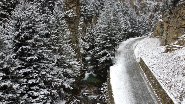 Trabzon'da kar güzelliği 6