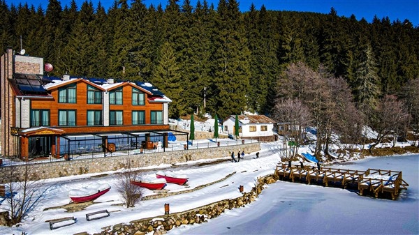 Karagöl'ün büyüleyici kış manzarası. Foto Galeri 15