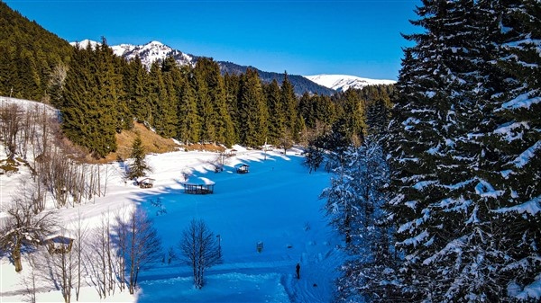 Karagöl'ün büyüleyici kış manzarası. Foto Galeri 16