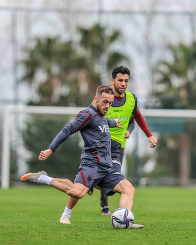 Trabzonspor, DG Sivasspor maçı hazırlıklarını sürdürdü. Foto Galeri 13