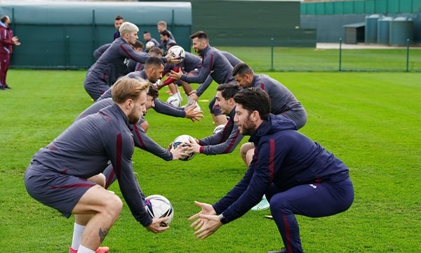 Trabzonspor, DG Sivasspor maçı hazırlıklarını sürdürdü. Foto Galeri 8