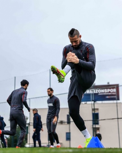 Trabzonspor Sivasspor'a hazırlanıyor.12 Ocak 2022 - Foto Galeri 6