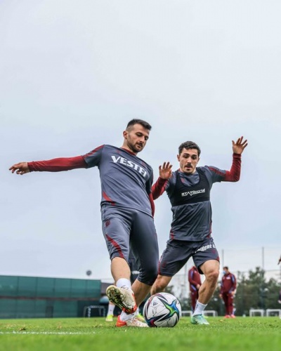 Trabzonspor Sivasspor'a hazırlanıyor.12 Ocak 2022 - Foto Galeri 11