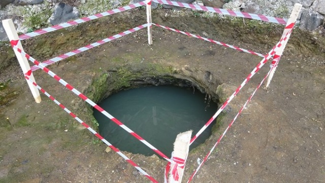 Trabzon'da tarihi kalede kafatası olmayan iskelet bulundu.15-01-2022 Foto Galeri 12