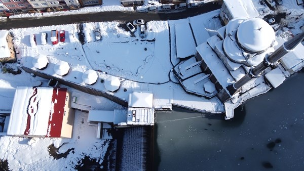 Rize’nin Hemşin ilçesinden karpostallık kar görüntüleri - Foto Galeri 9