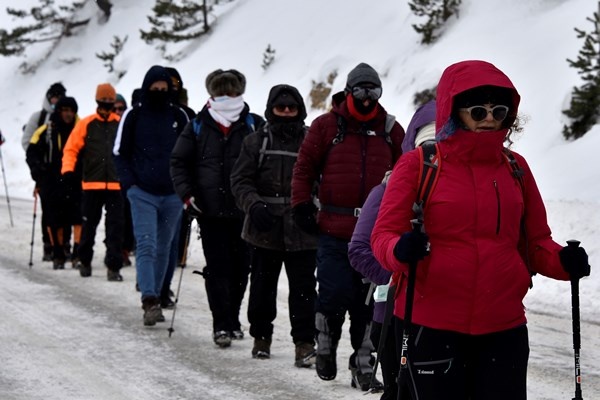 Çığ şehitleri 13. yılında Zigana Dağında anıldı. Foto Galeri 6