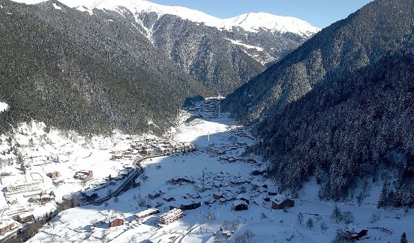 Uzungöl buz tuttu. 23 Ocak 2000-Foto Galeri 11