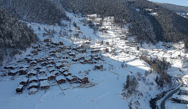 Uzungöl buz tuttu. 23 Ocak 2000-Foto Galeri 8