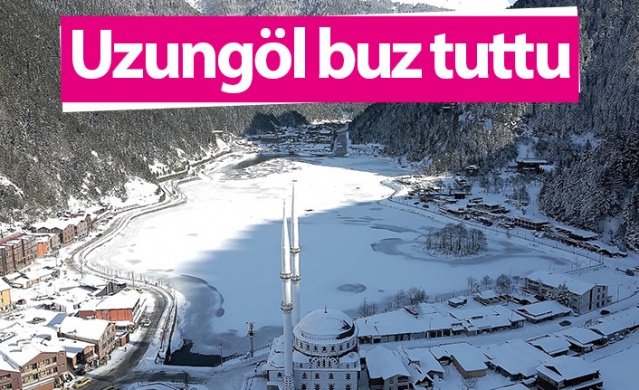 Uzungöl buz tuttu. 23 Ocak 2000-Foto Galeri 1