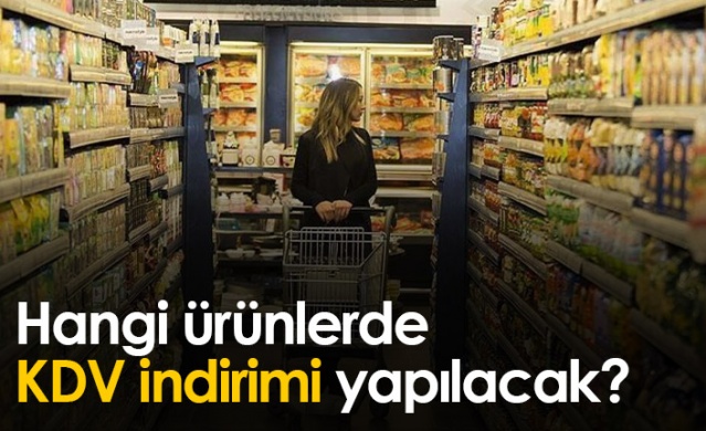 Hangi ürünlerde KDV indirimi yapılacak? Foto Galeri haber 1