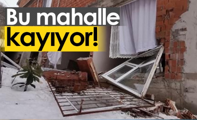 Bu mahalle kayıyor! Foto Galeri 1