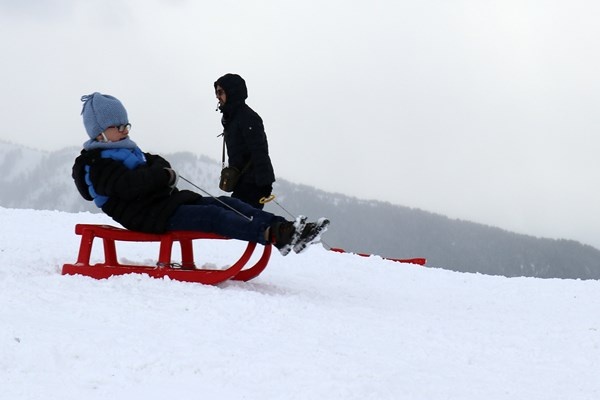 Zigana dağı karne tatilinde doldu taştı. Foto Galeri. 4