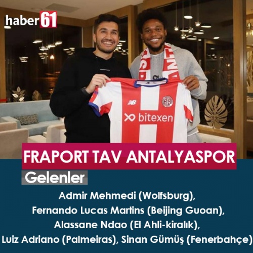 Süper Lig'in ara transfer raporu 2021-22. Foto Galeri. 30