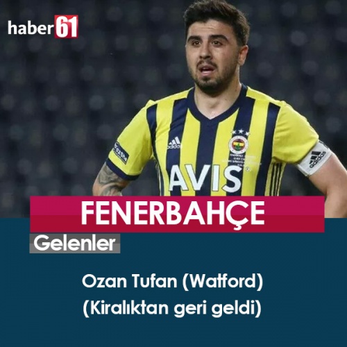 Süper Lig'in ara transfer raporu 2021-22. Foto Galeri. 12