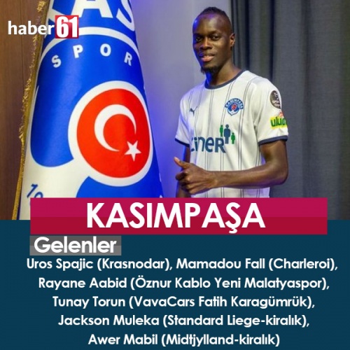 Süper Lig'in ara transfer raporu 2021-22. Foto Galeri. 24