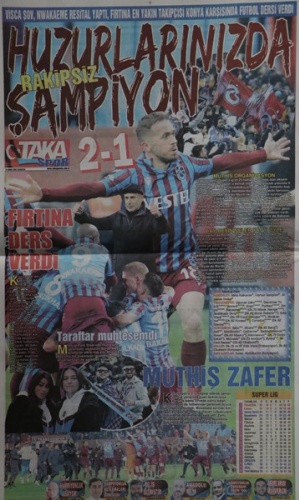 Trabzon'da şampiyonluk sesleri. Foto Galeri. 3