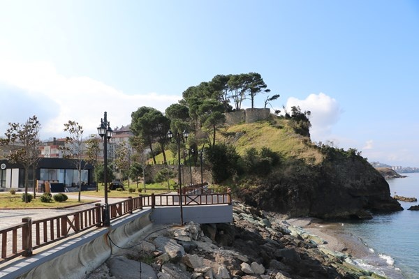 Trabzon'da "denize nazır" kale turizmin hizmetinde 13