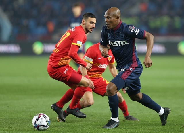 Trabzonspor 3-2 Kayserispor / Maçtan Kareler. Foto Galeri 35