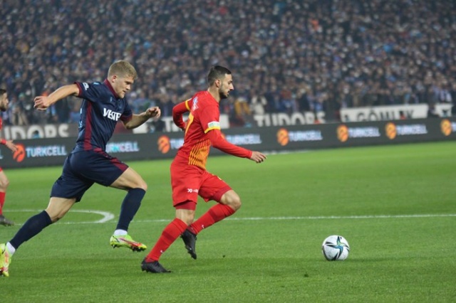 Trabzonspor 3-2 Kayserispor / Maçtan Kareler. Foto Galeri 30