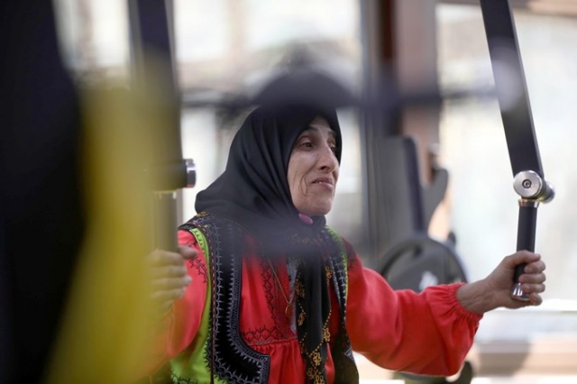 Trabzon'da Ağasar kıyafetleriyle fitness. Foto Galeri 8