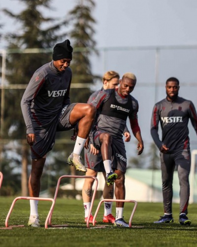 Trabzonspor kupa mesaisine hazır. Foto Haber 8