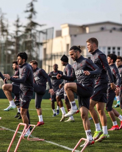 Trabzonspor kupa mesaisine hazır. Foto Haber 5