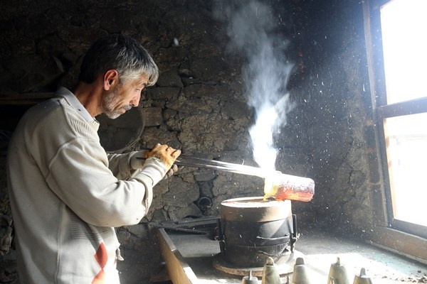 Gümüşhane'de hurda musluklar 'zil' oluyor. Foto Haber 6