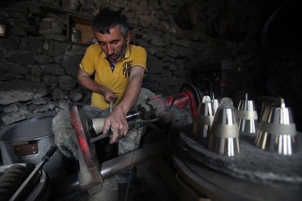 Gümüşhane'de hurda musluklar 'zil' oluyor. Foto Haber 9