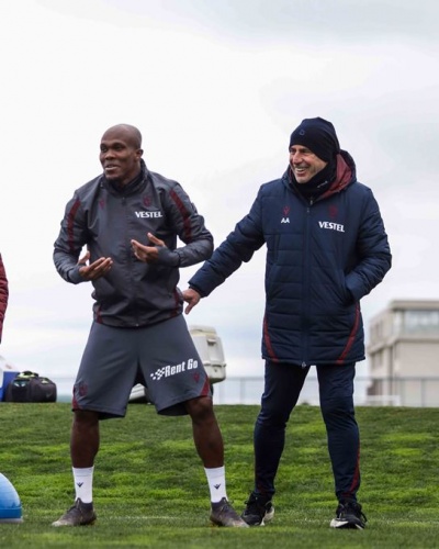 Trabzonspor Fenerbahçe maçı hazırlıklarına başladı. Foto Haber 35