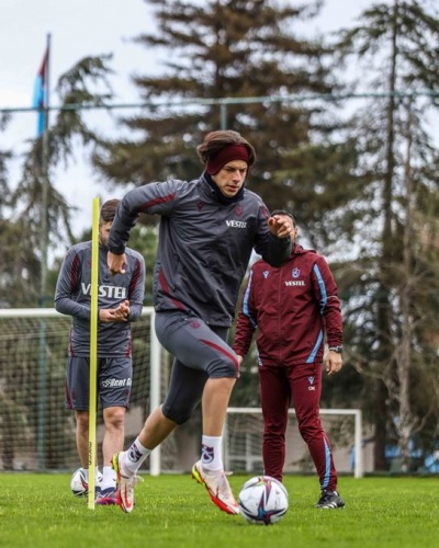 Trabzonspor Fenerbahçe maçı hazırlıklarına başladı. Foto Haber 34