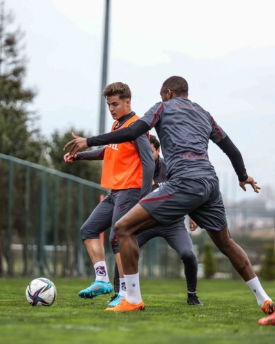 Trabzonspor Fenerbahçe maçı hazırlıklarına başladı. Foto Haber 37