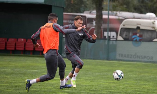 Trabzonspor Fenerbahçe maçı hazırlıklarına başladı. Foto Haber 23