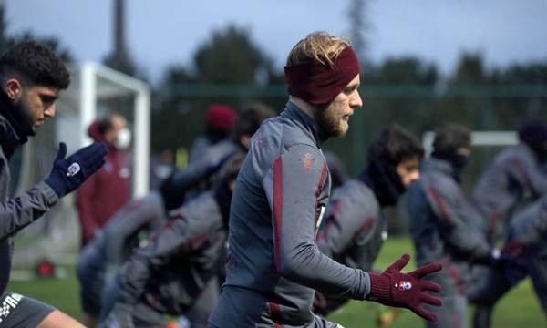 Trabzonspor'da Göztepe maçı hazırlıkları. Foto Galeri. 8