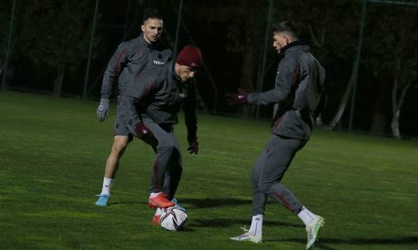 Trabzonspor'da Göztepe maçı hazırlıkları. Foto Galeri. 9