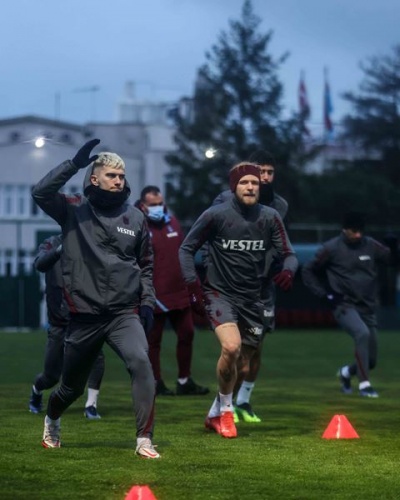 Trabzonspor'da Göztepe maçı hazırlıkları. Foto Galeri. 22