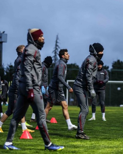 Trabzonspor'da Göztepe maçı hazırlıkları. Foto Galeri. 18
