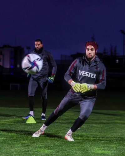 Trabzonspor'da Göztepe maçı hazırlıkları. Foto Galeri. 21