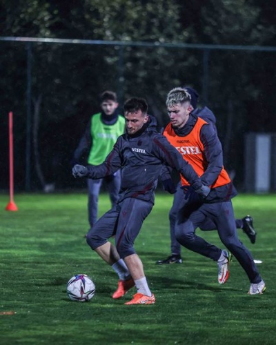 Trabzonspor'da Göztepe maçı hazırlıkları. Foto Galeri. 26