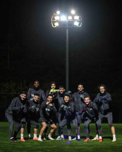 Trabzonspor'da Göztepe maçı hazırlıkları. Foto Galeri. 15