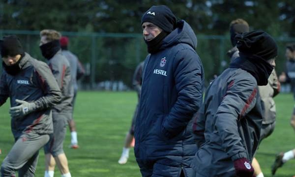 Trabzonspor'da Göztepe maçı hazırlıkları. Foto Galeri. 23