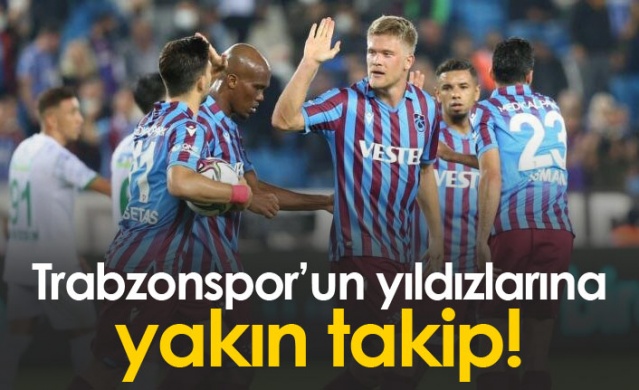 Trabzonspor'un yıldızlarına yakın takip. Foto Haber. 1