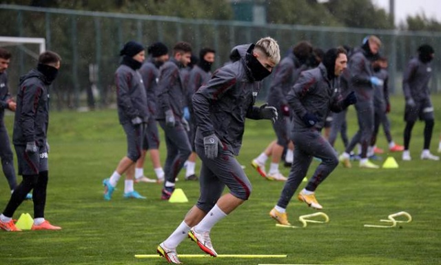 Trabzonspor Göztepe maçı hazırlıklarını tamamladı. Foto Haber. 3